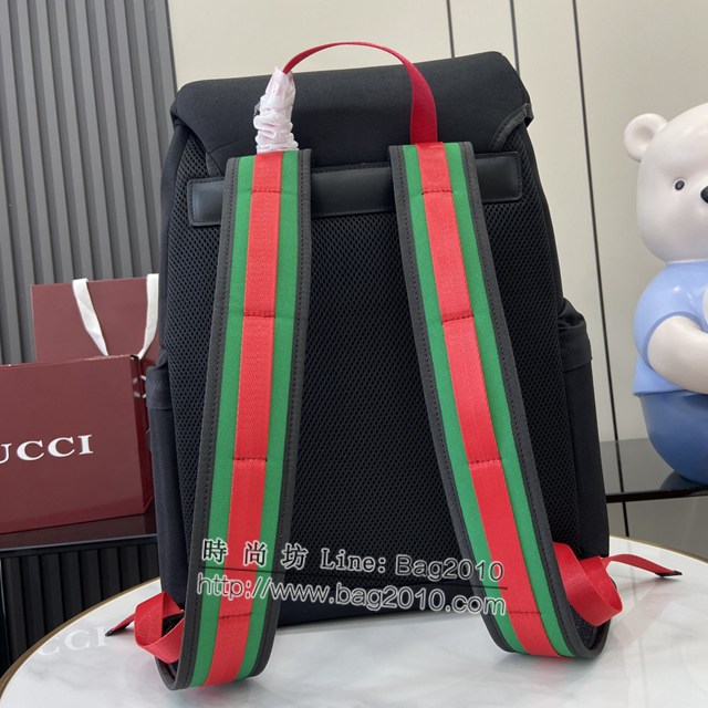 Gucci專櫃古馳最新款男士背包雙肩包 jh2400型號：429037